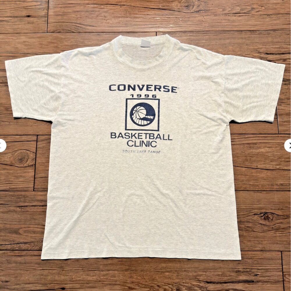 Vintage Converse 1996 Basketball‎ Clinic Tee USA XL